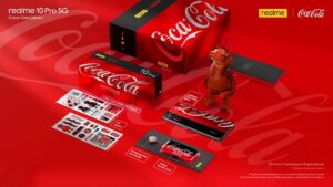 Read more about the article Realme 10 Pro Coca-Cola Edition Qatar arrives with refreshing design and rich retail box